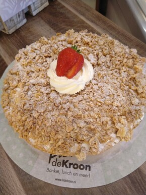 Bienenstich aardbeien 