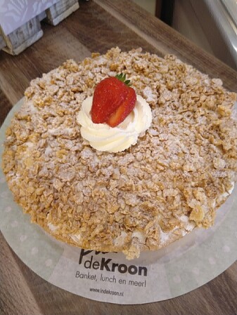 Bienenstich aardbeien 