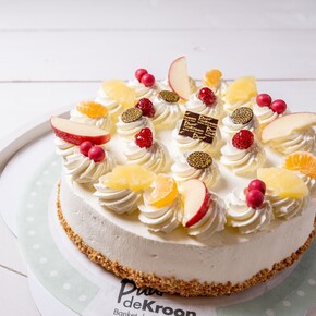 Slagroom biscuittaart