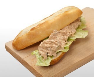 Stokbroodje tonijnsalade