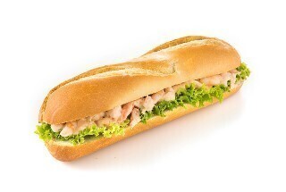 Stokbroodje garnalensalade